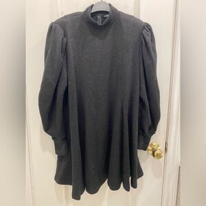 NWT Sabina Musayev Black Knit Dress Size S